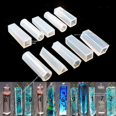 Cylindrical Pendant Resin Mold